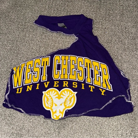 West Chester University Custom Reworked Top - Picture 1 of 3